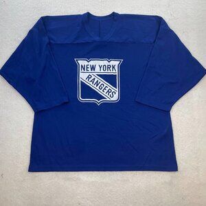 Vintage CCM New York Rangers Retro Hockey 76 Jersey Size Large
